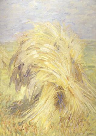 Franz Marc Sheaf of Grain (mk34) oil painting image